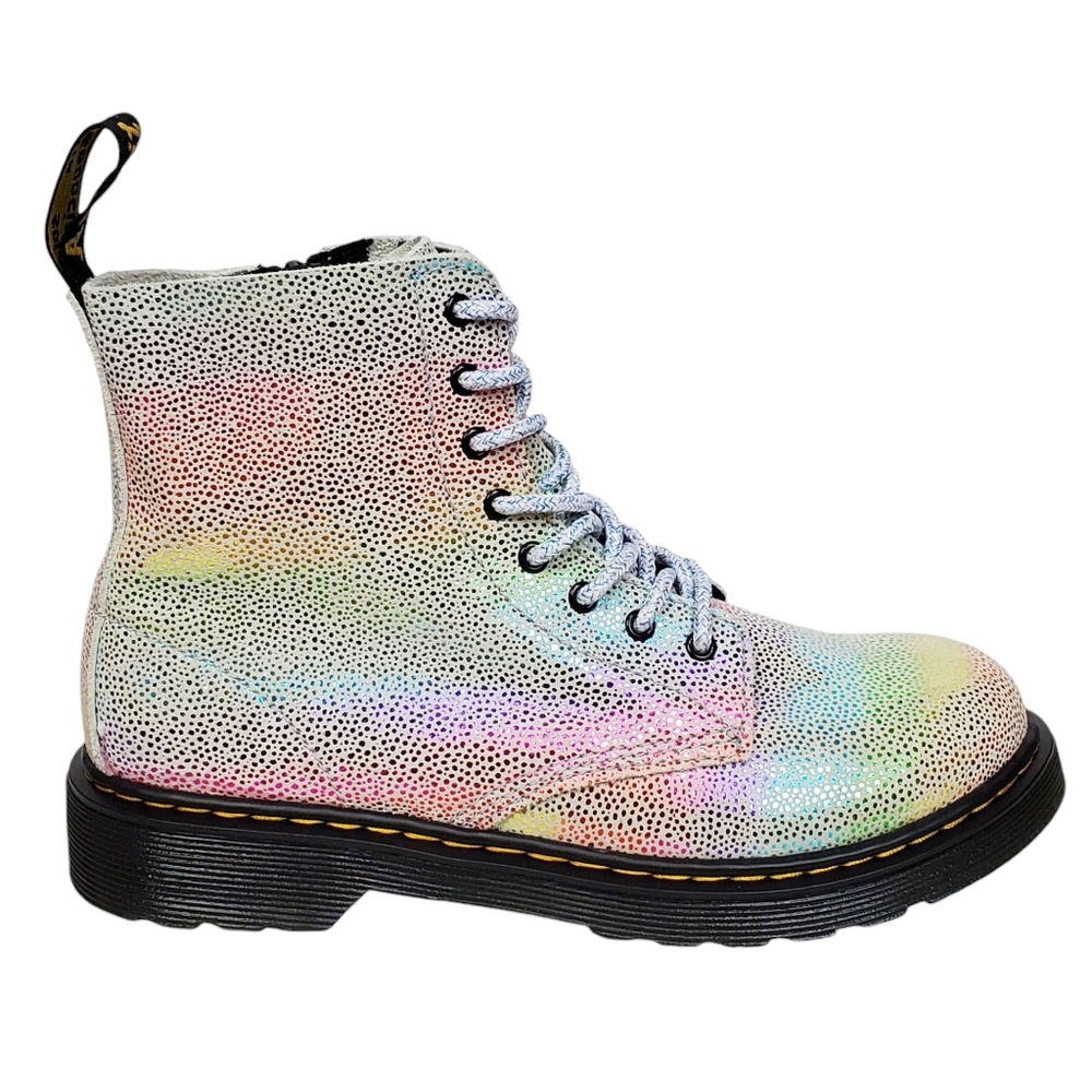 ✨ Dr. Martens 1460 Pascal J Boots Rainbow Kidray Leather 🌈 - Picture 4 of 13